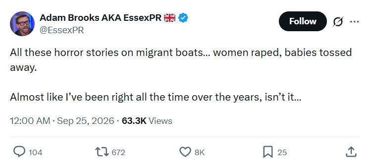 Adam Brooks: All these horror stories on migrant...