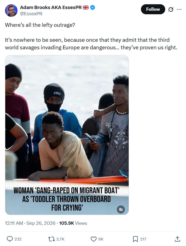 Adam Brooks: Where’s all the lefty outrage...