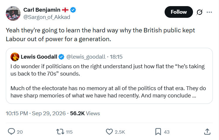 Carl Benjamin: Yeah they're going to learn...