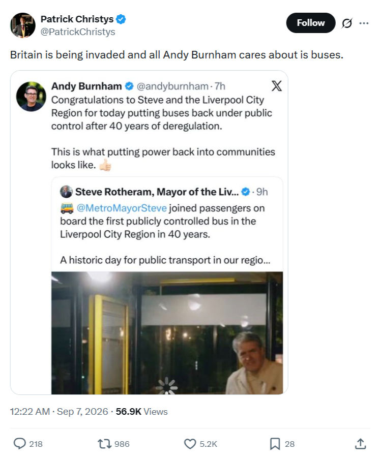Patrick Christys: Britain is being invaded...