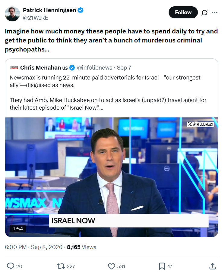 Patrick Henningsen: Imagine how much money...