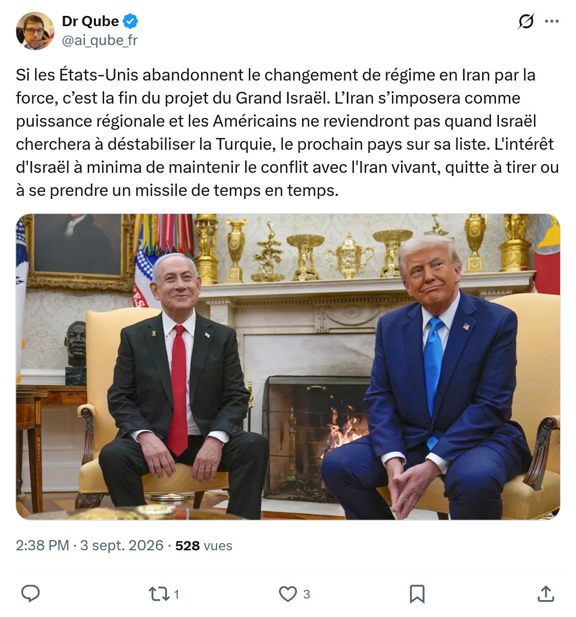 Dr Qube: Si les États-Unis abandonnent...