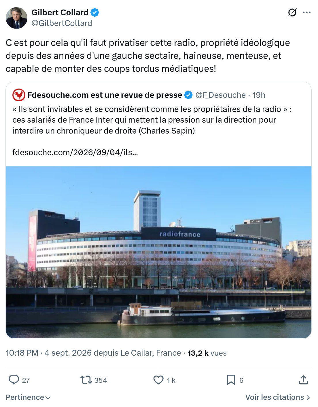 Gilbert Collard: C est pour cela qu'il faut...