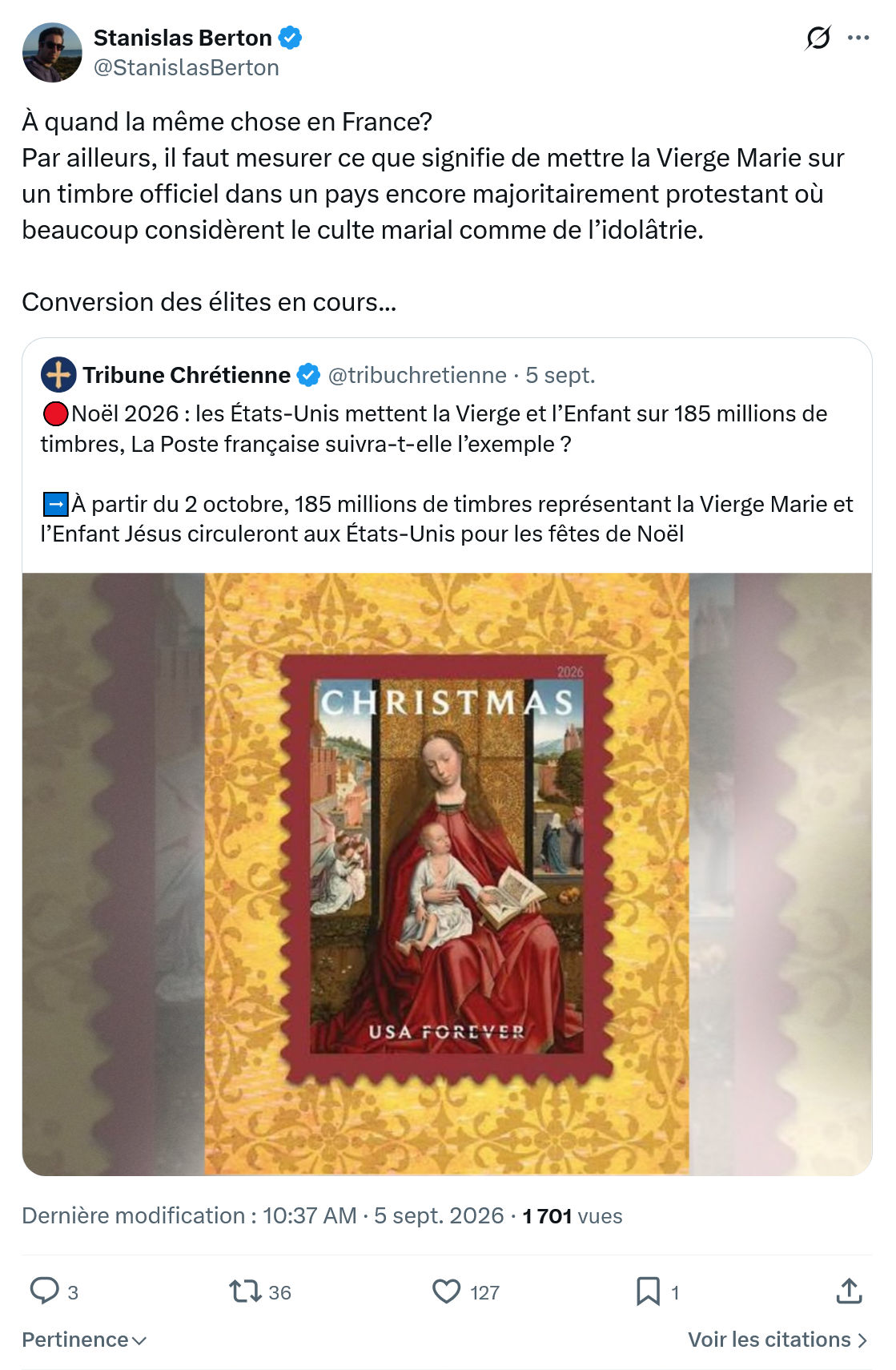 Stanislas Berton: À quand la même chose en France...
