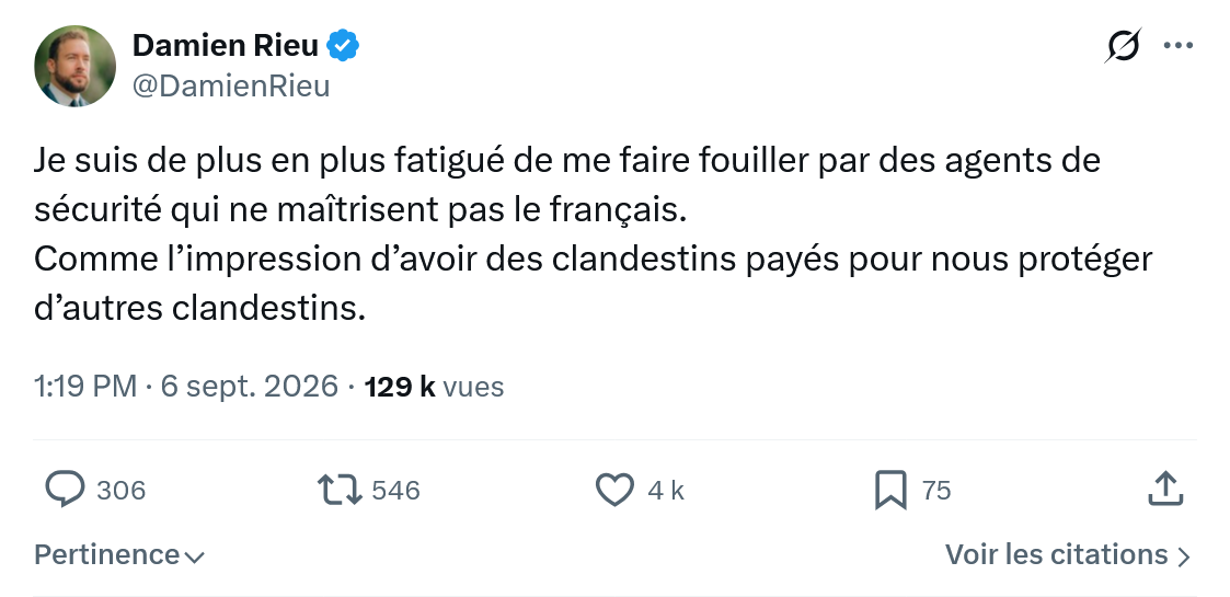 Damien Rieu: Je suis de plus en plus fatigué...