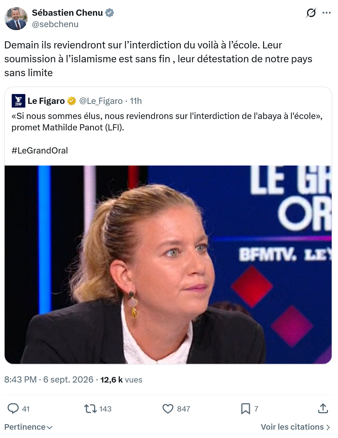Sébastien Chenu: Demain ils reviendront sur...
