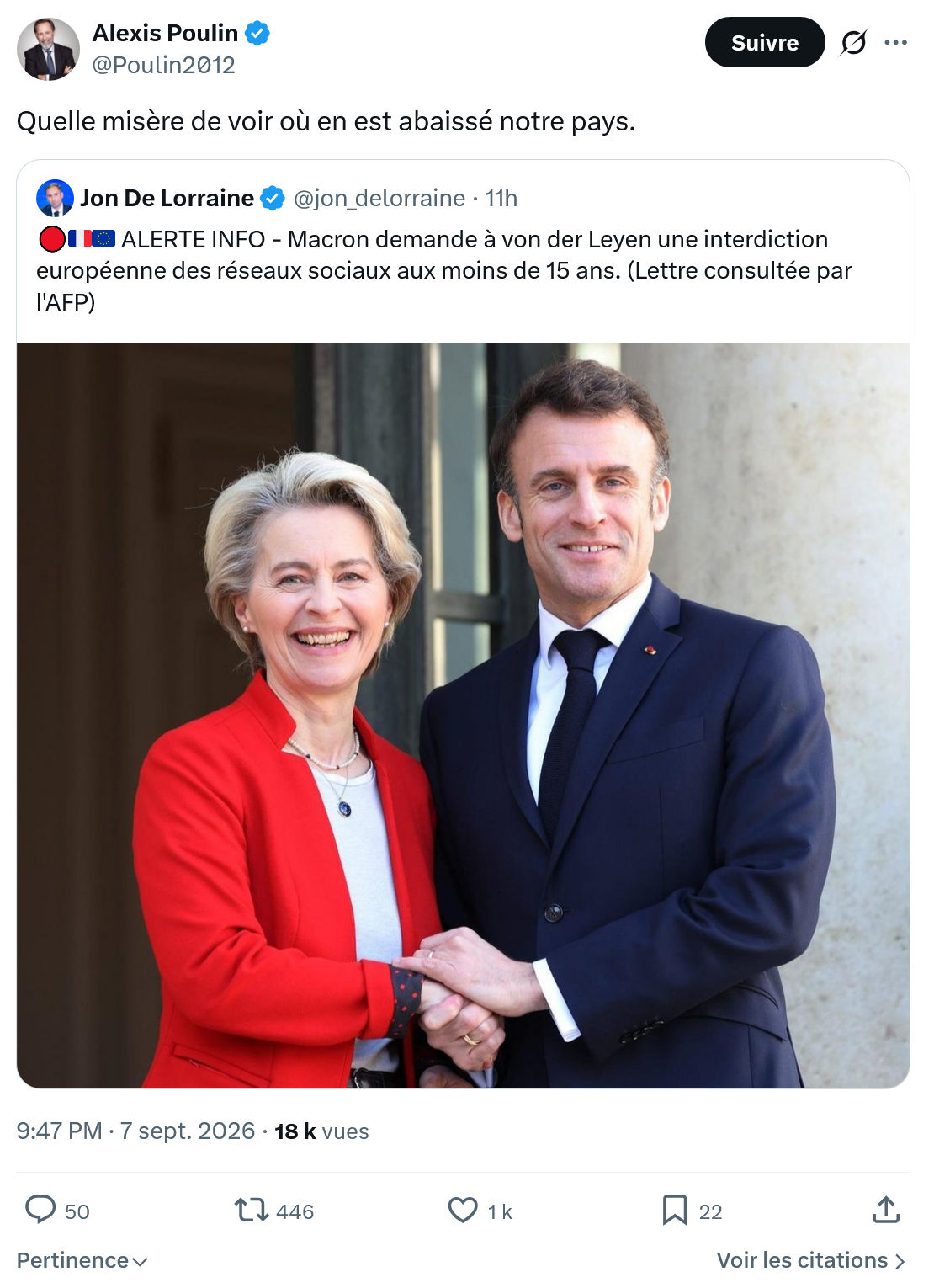 Alexis Poulin: Quelle misère de voir...