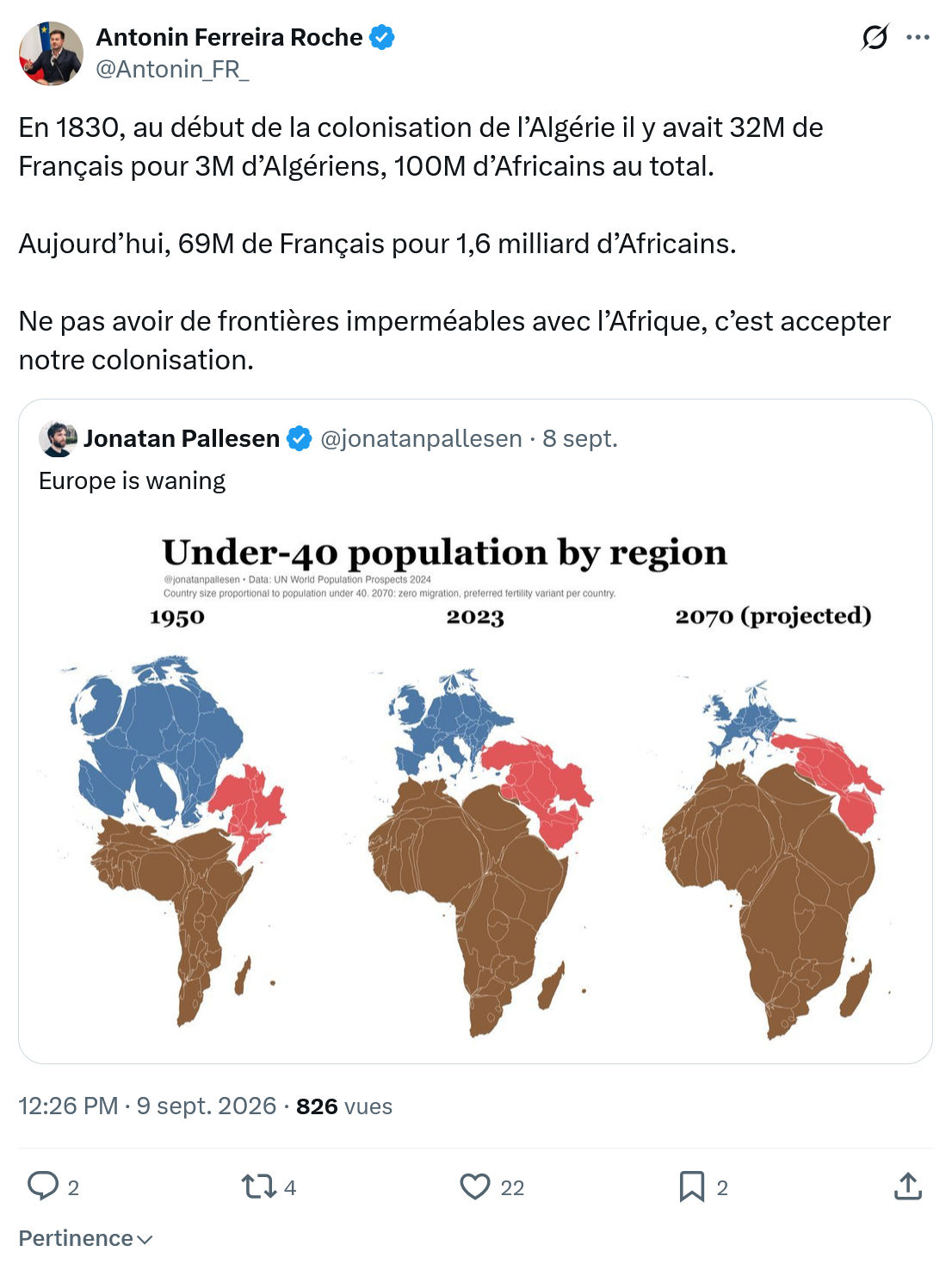 Antonin Ferreira Roche: En 1830, au début de la colonisation...