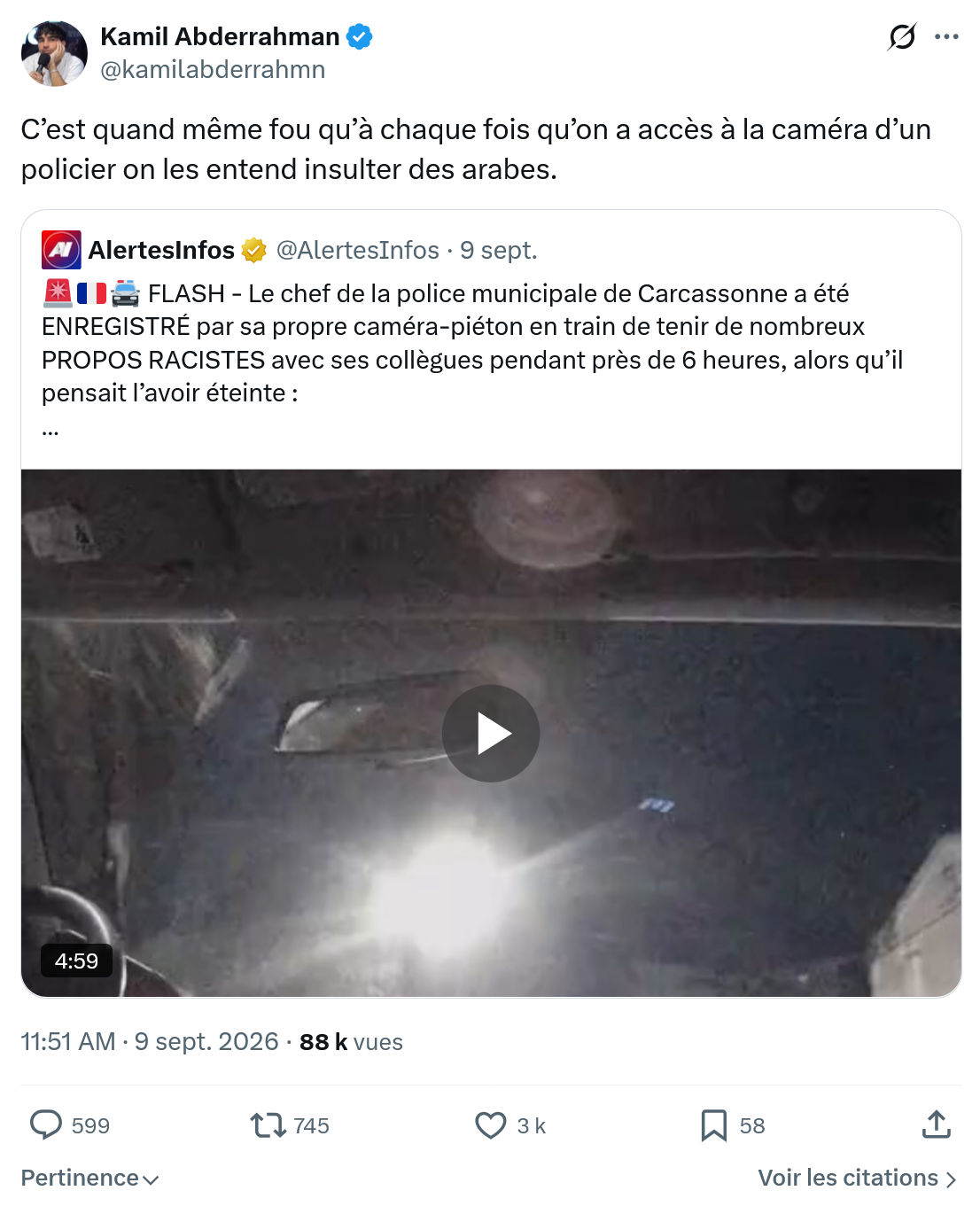 Kamil Abderrahman: C’est quand même fou qu’à chaque...