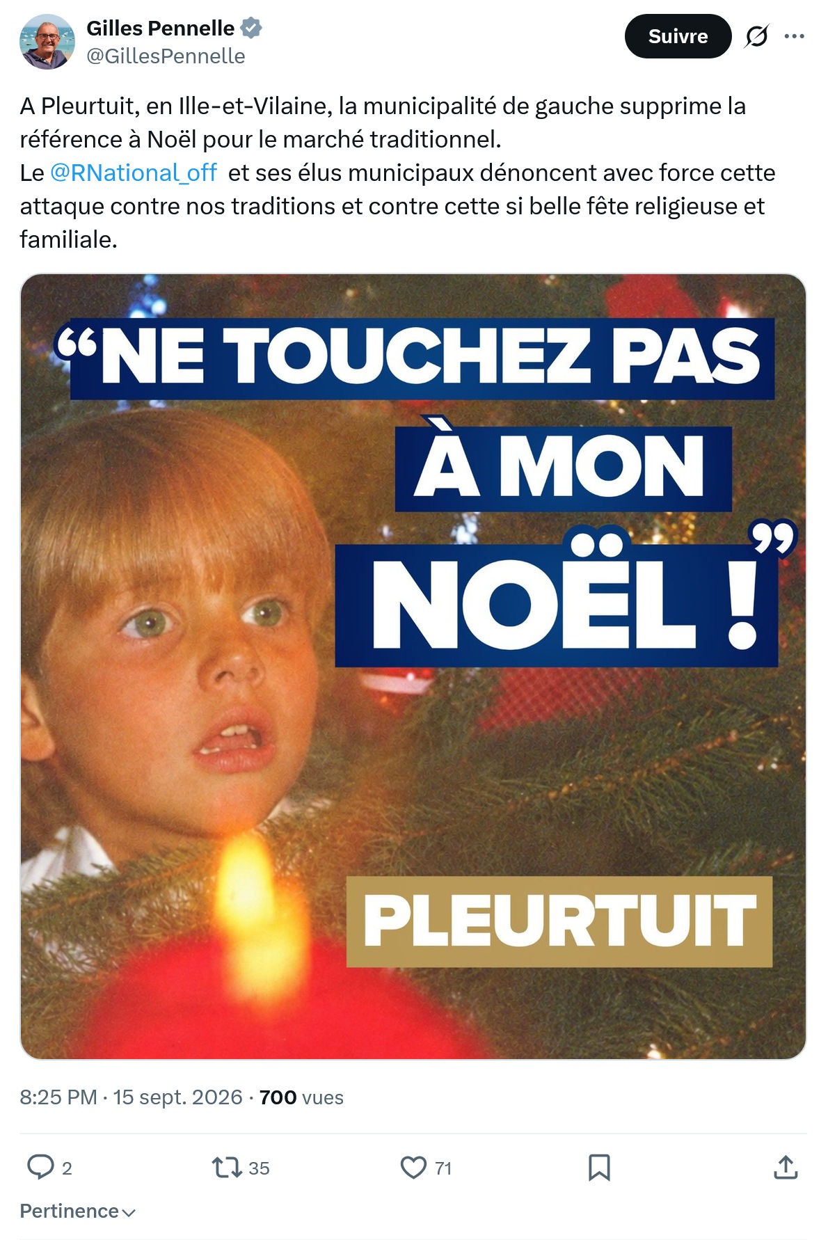 Gilles Pennelle: A Pleurtuit, en Ille-et-Vilaine...