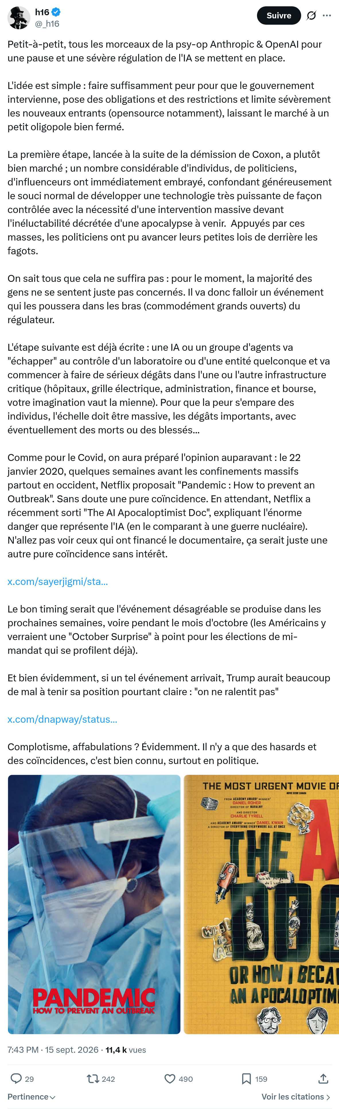 h16: Petit-à-petit, tous les morceaux...