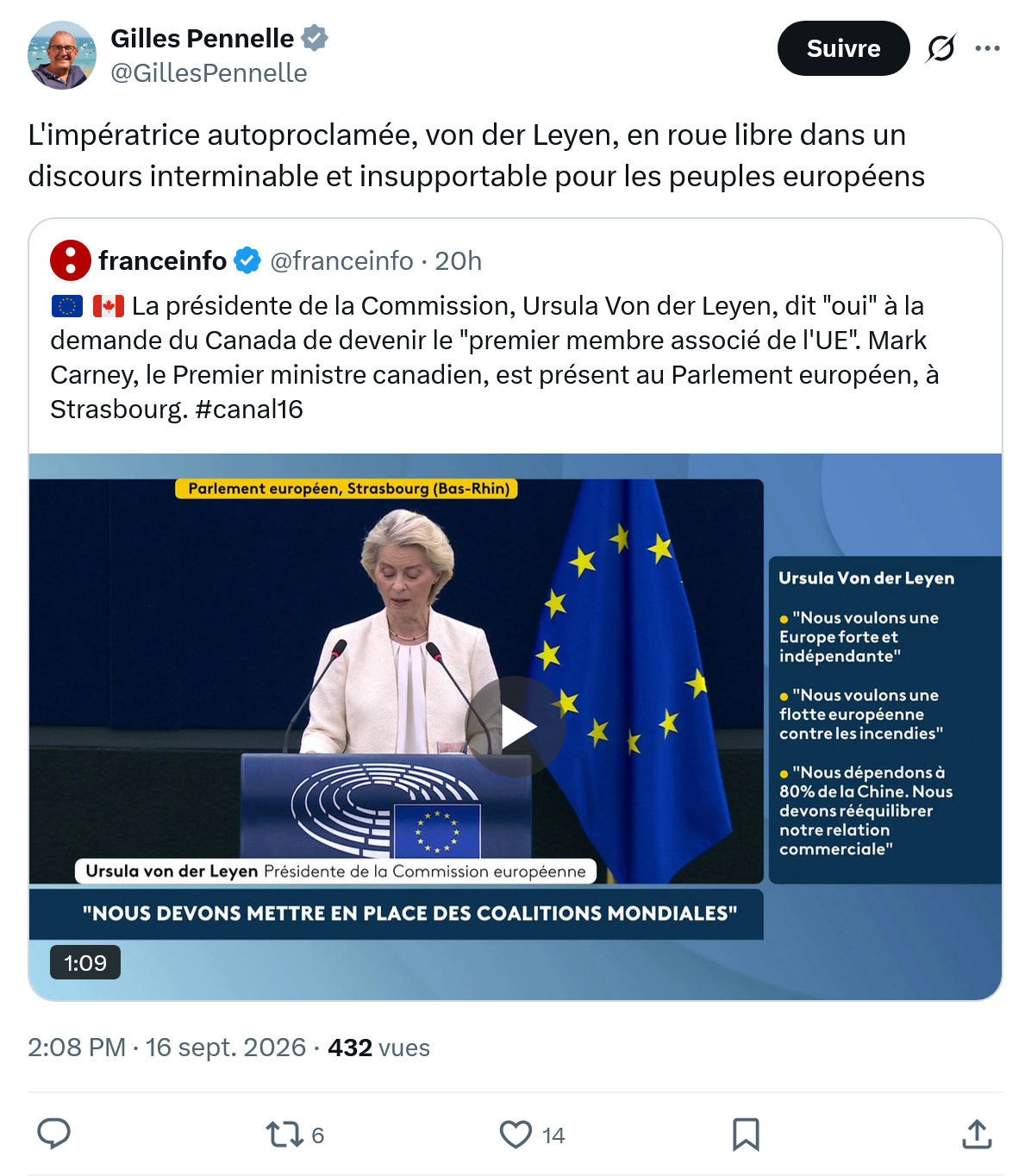 Gilles Pennelle: L'impératrice autoproclamée...