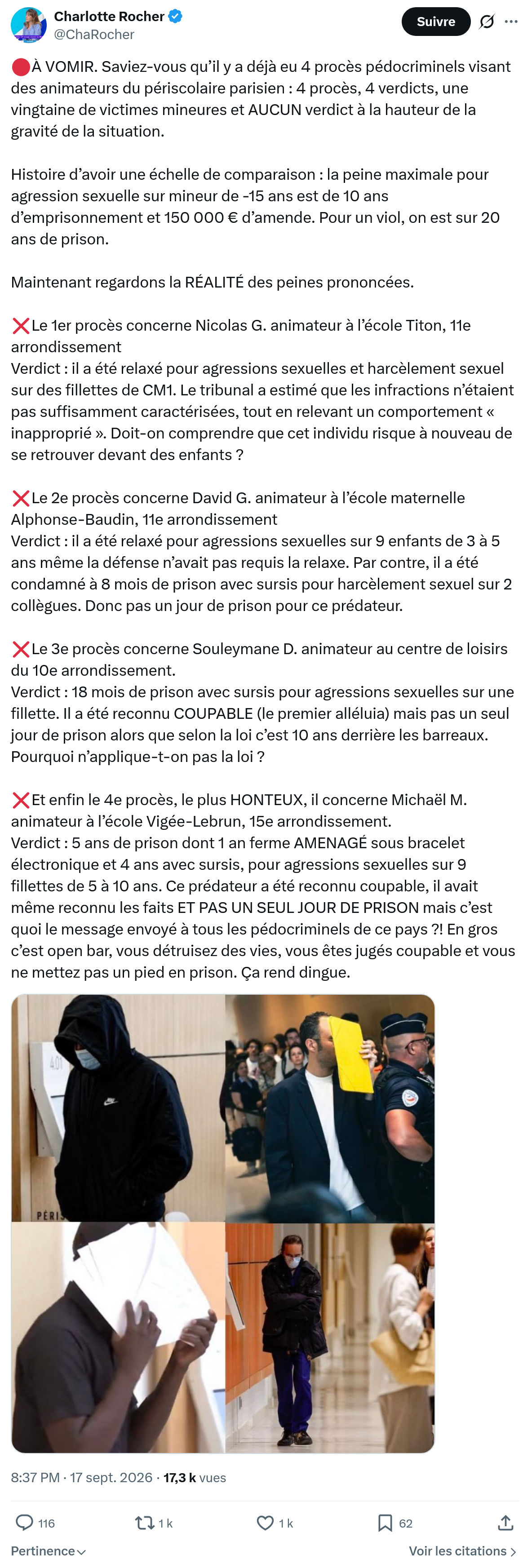 Charlotte Rocher: À VOMIR. Saviez-vous qu’il y a déjà...