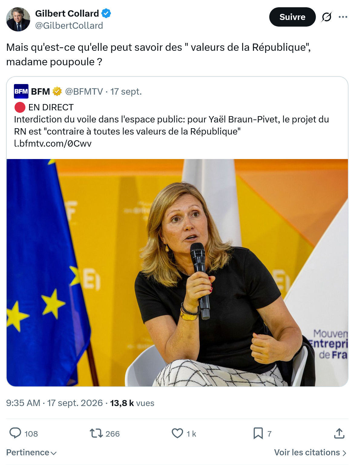 Gilbert Collard: Mais qu'est-ce qu'elle peut...