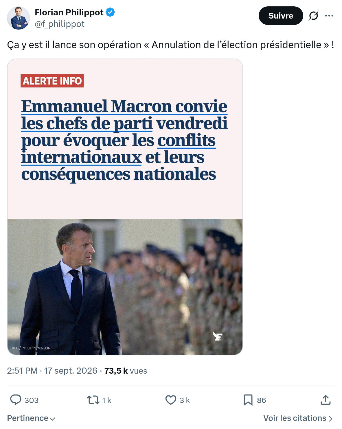 Florian Philippot: Ça y est il lance son opération...