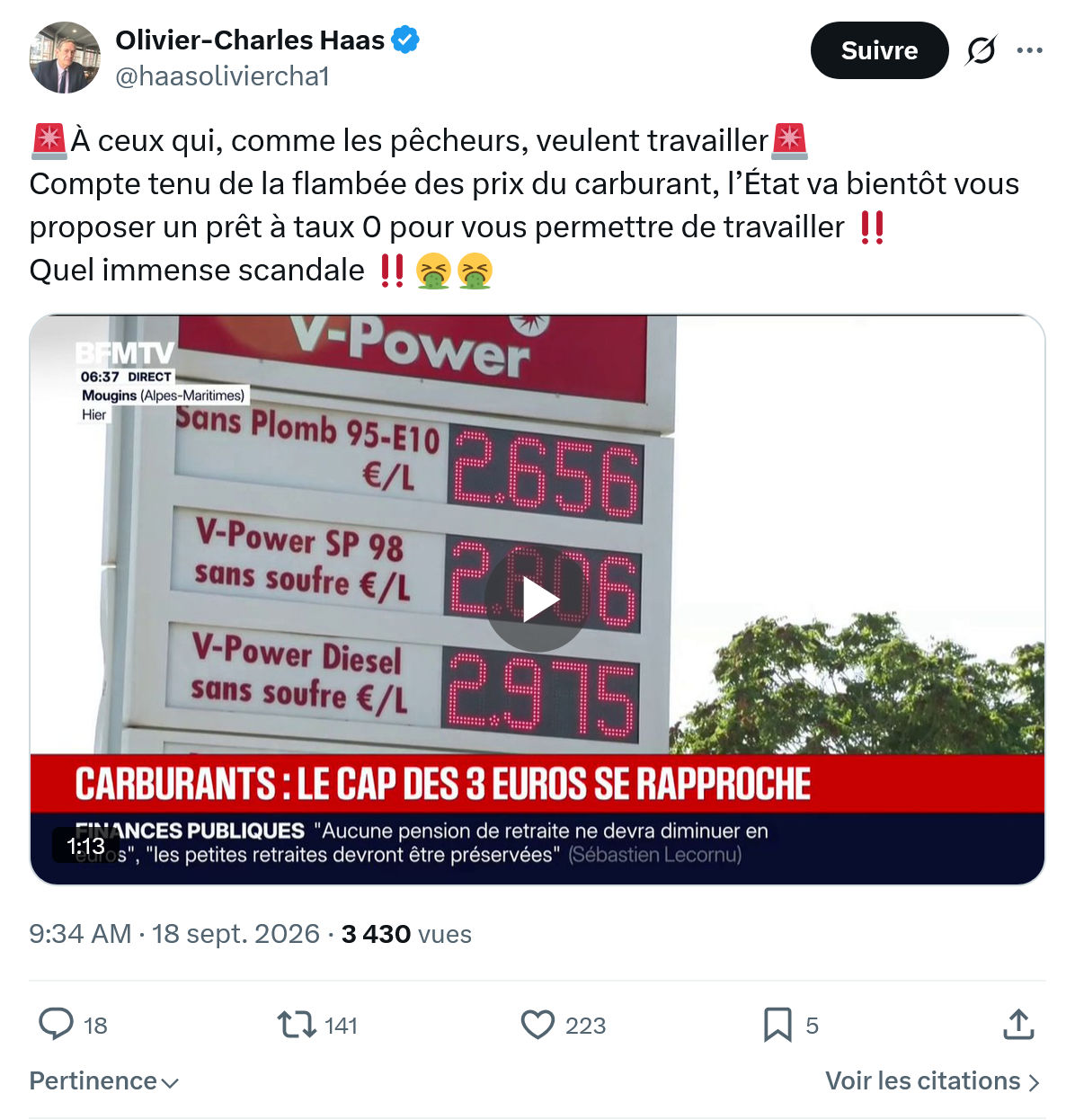 Olivier-Charles Haas: À ceux qui, comme les pêcheurs...