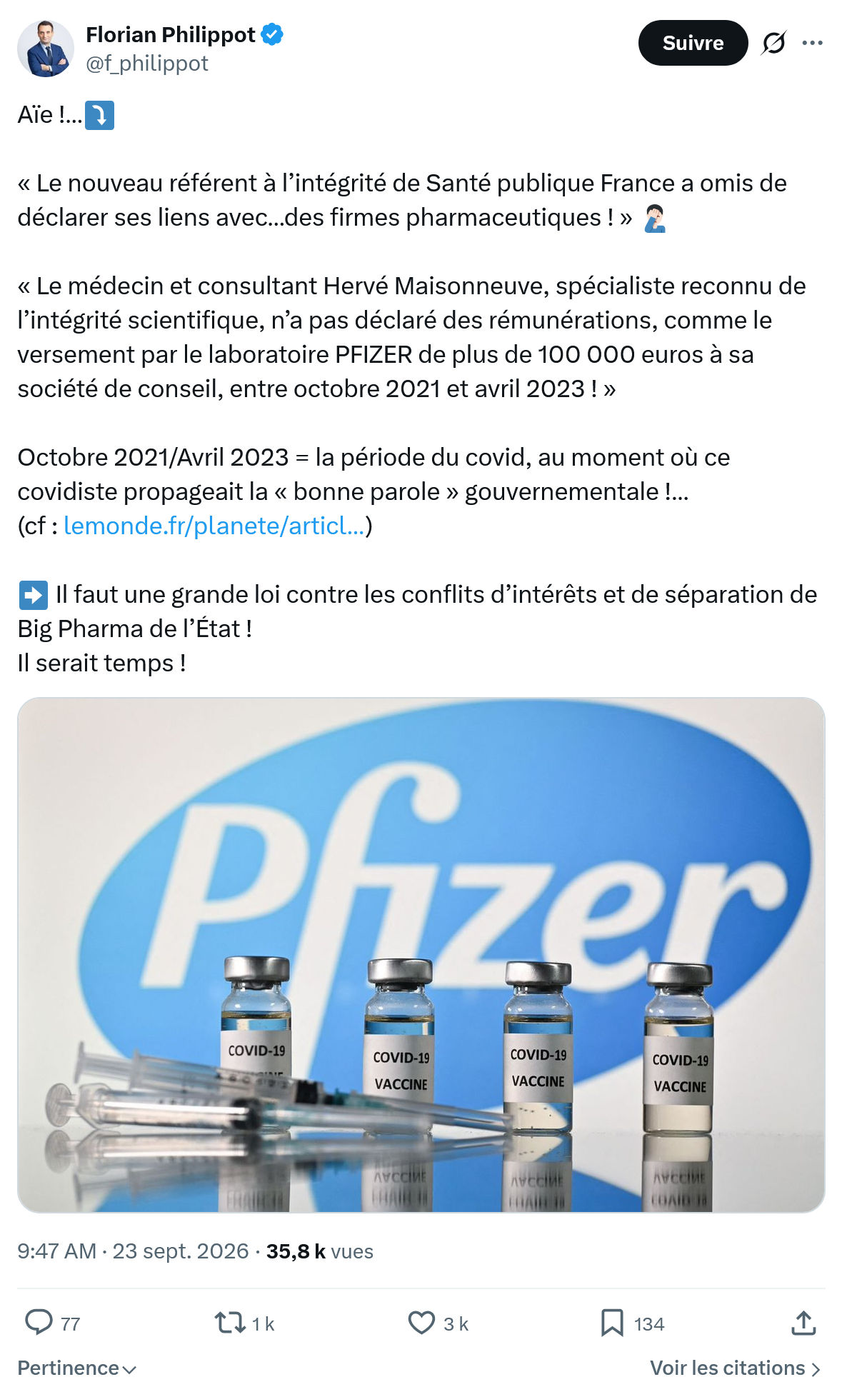 Florian Philippot: « Le nouveau référent à l’intégrité...
