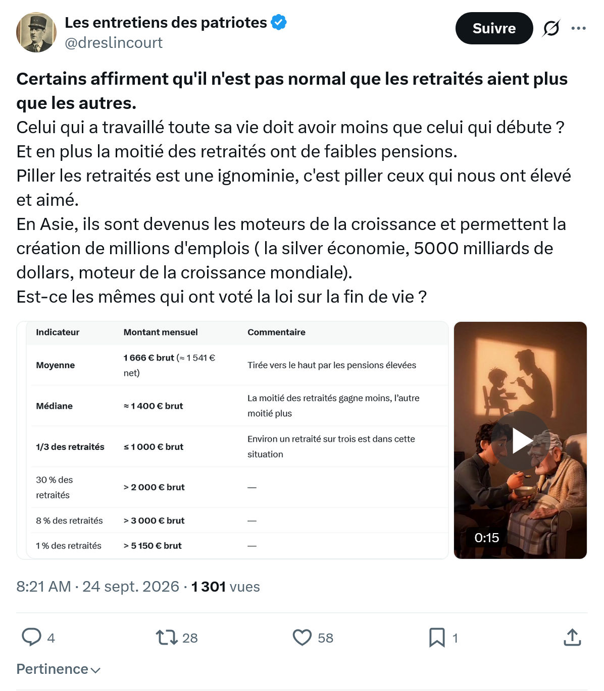 Marquis de Dreslincourt: Certains affirment qu'il n'est pas normal...
