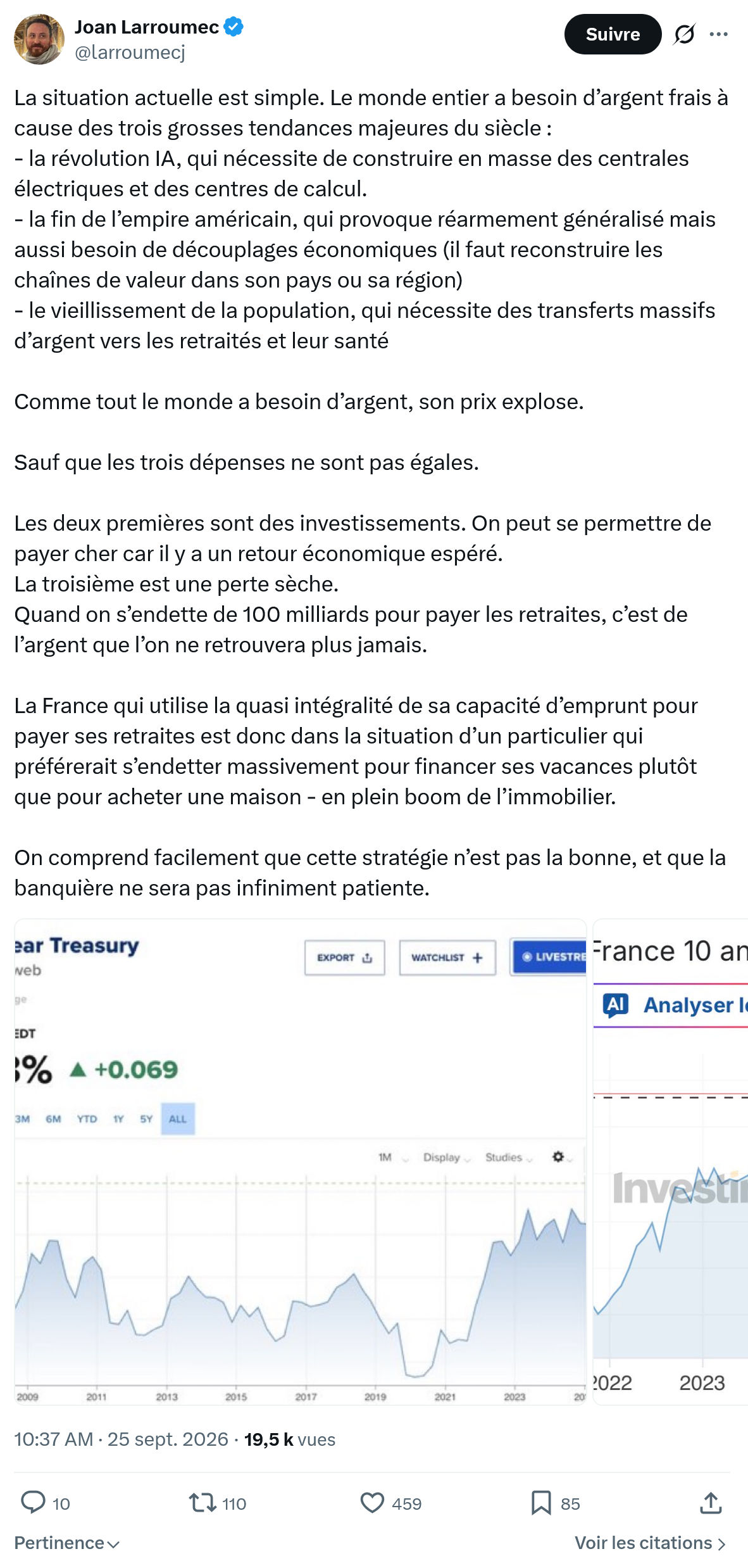 Joan Larroumec: La situation actuelle est simple...