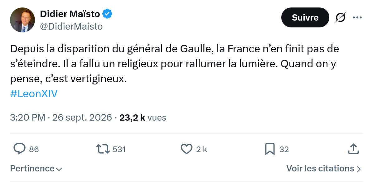 Didier Maïsto: Depuis la disparition du général...
