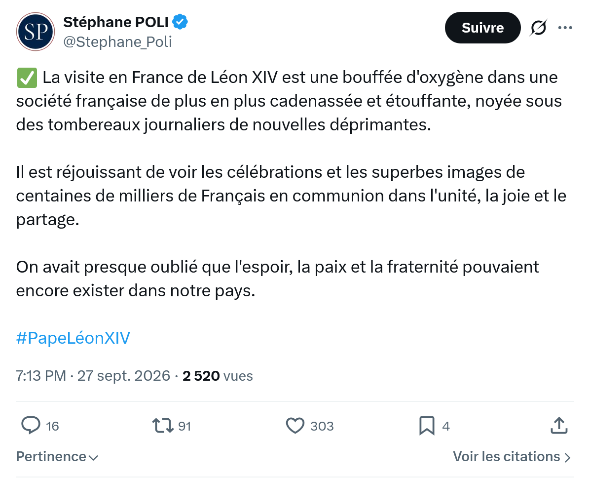 Stephane Poli: La visite en France de Léon...