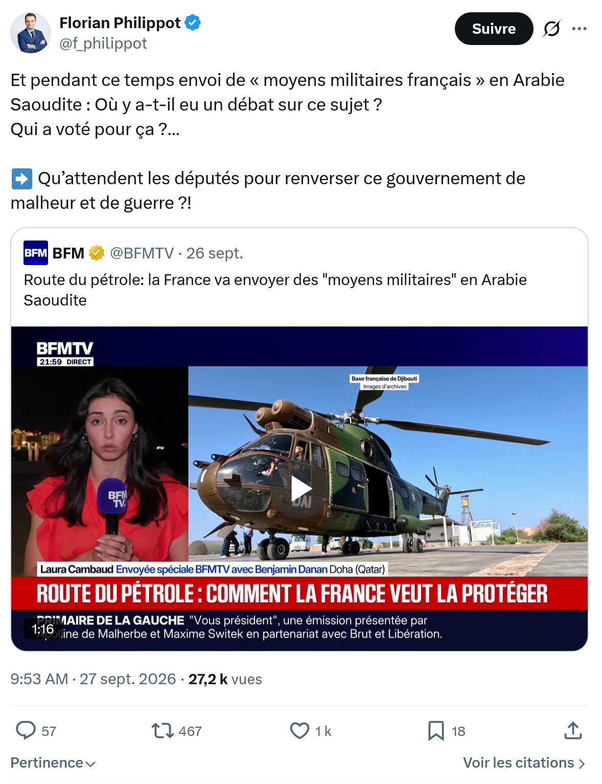 Florian Philippot: Et pendant ce temps...