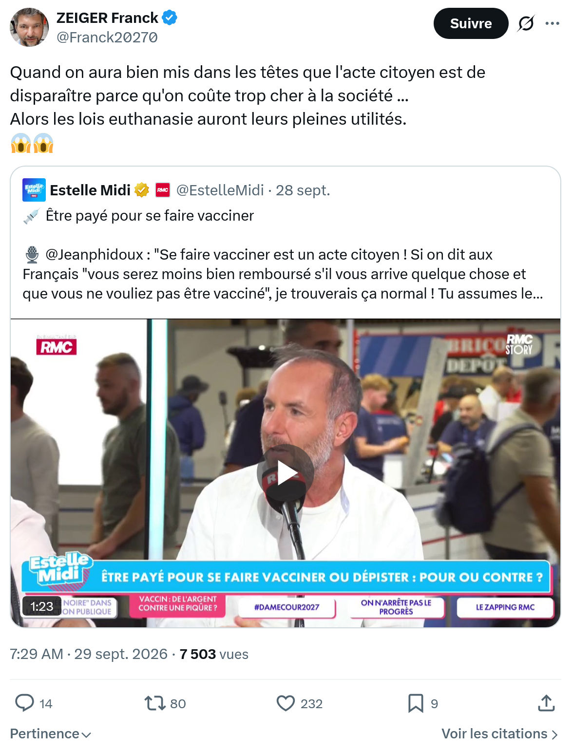 Zeiger Franck: Quand on aura bien mis...