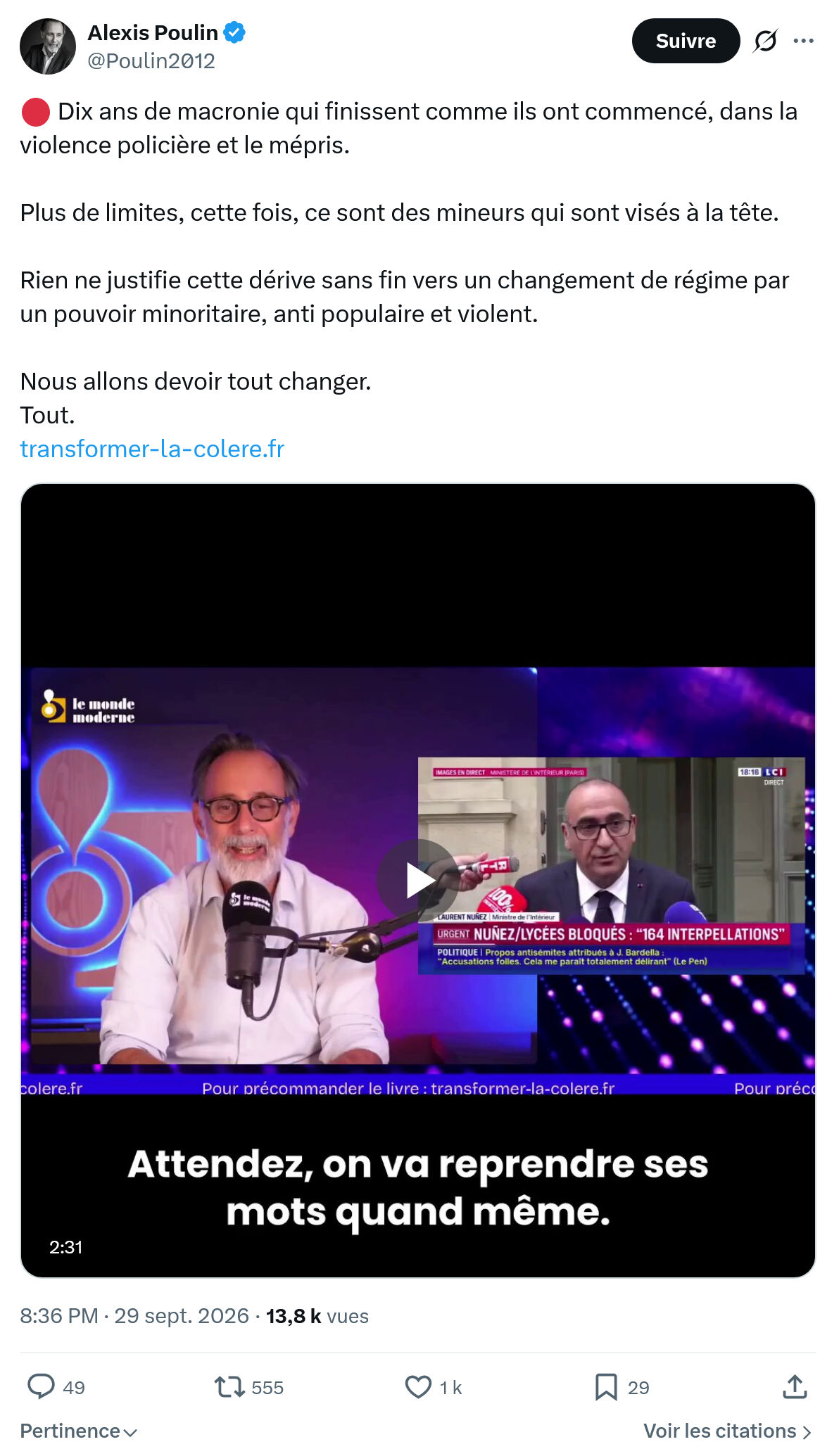 Alexis Poulin: Dix ans de macronie qui finissent...