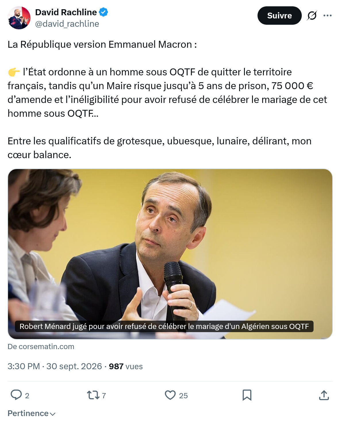 David Rachline: La République version...