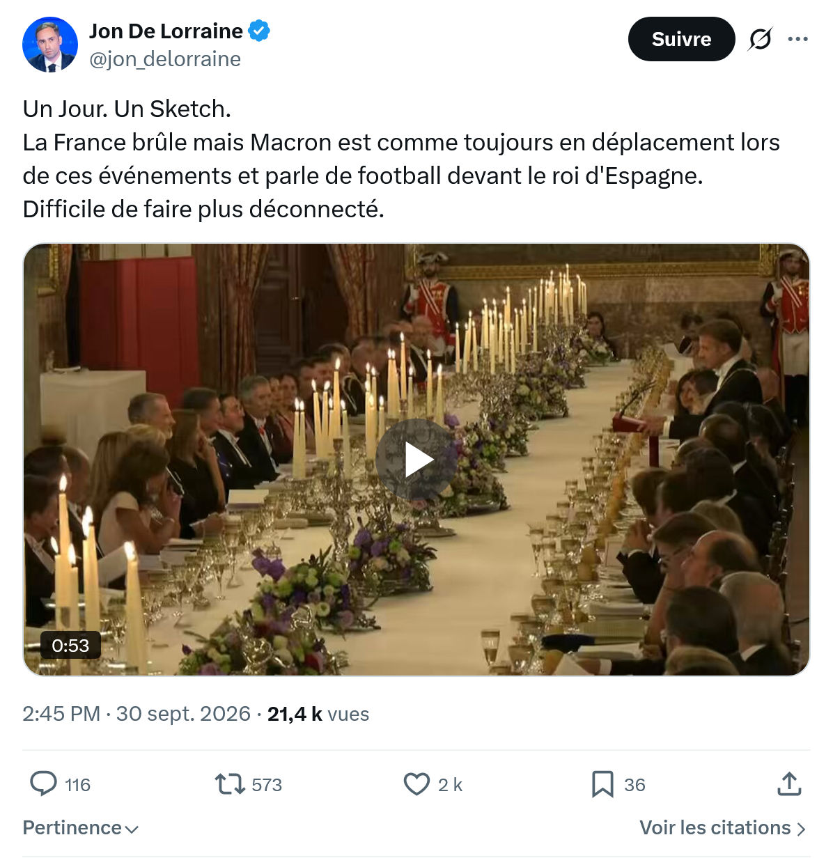 Jon De Lorraine: Un Jour. Un Sketch...