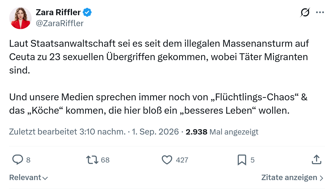 Zara Riffler: Laut Staatsanwaltschaft...