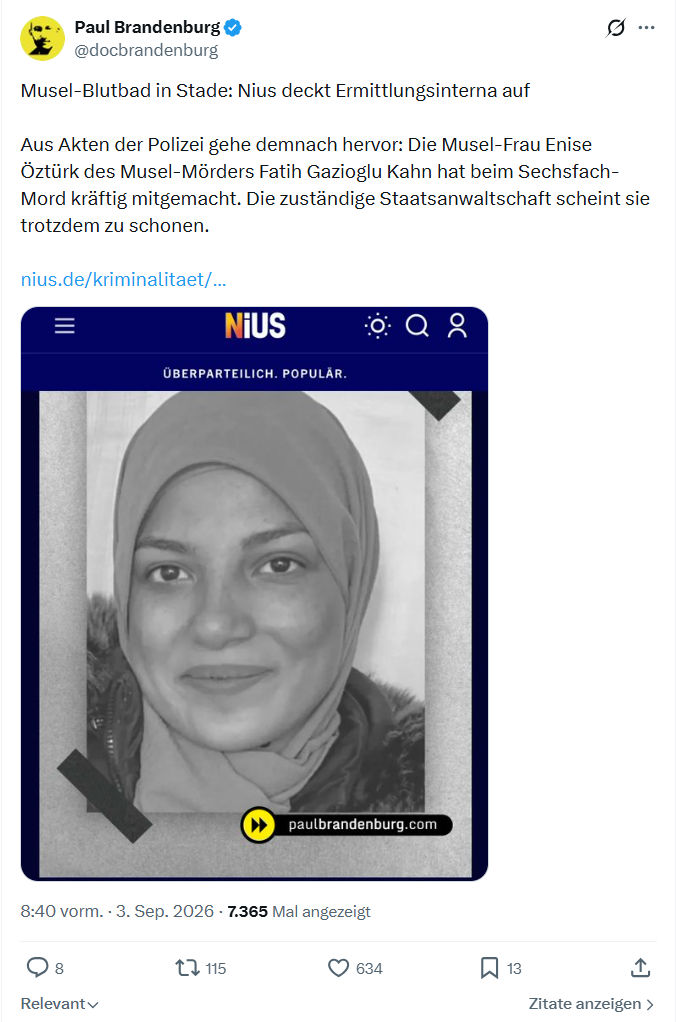 Paul Brandenburg: Musel-Blutbad in Stade...