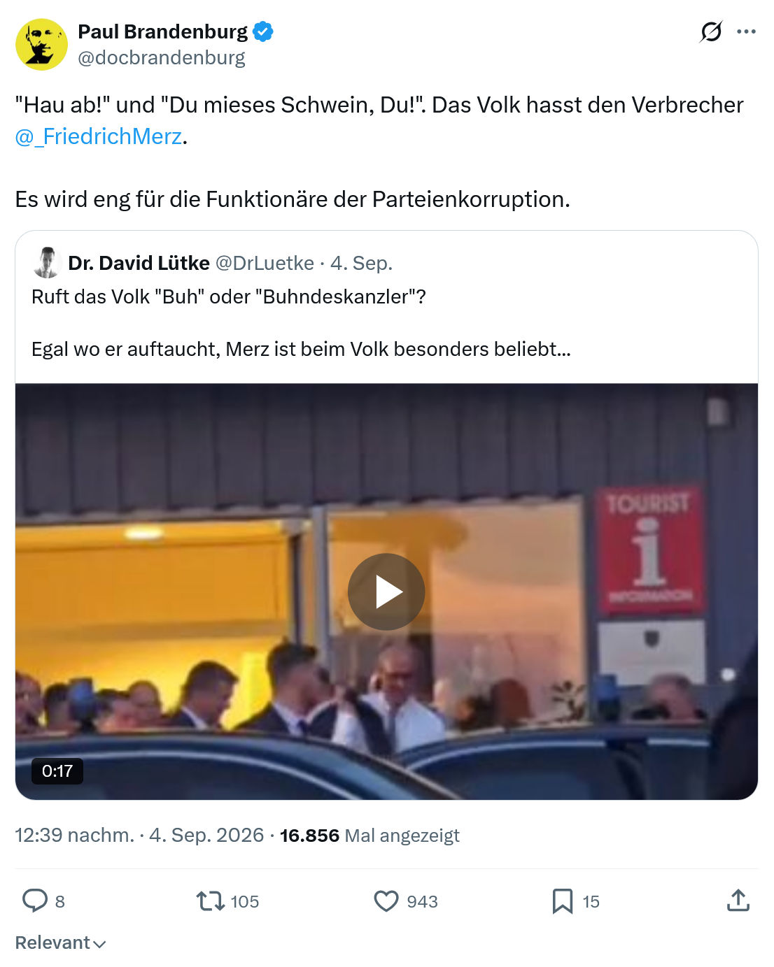 Paul Brandenburg: "Hau ab!"...