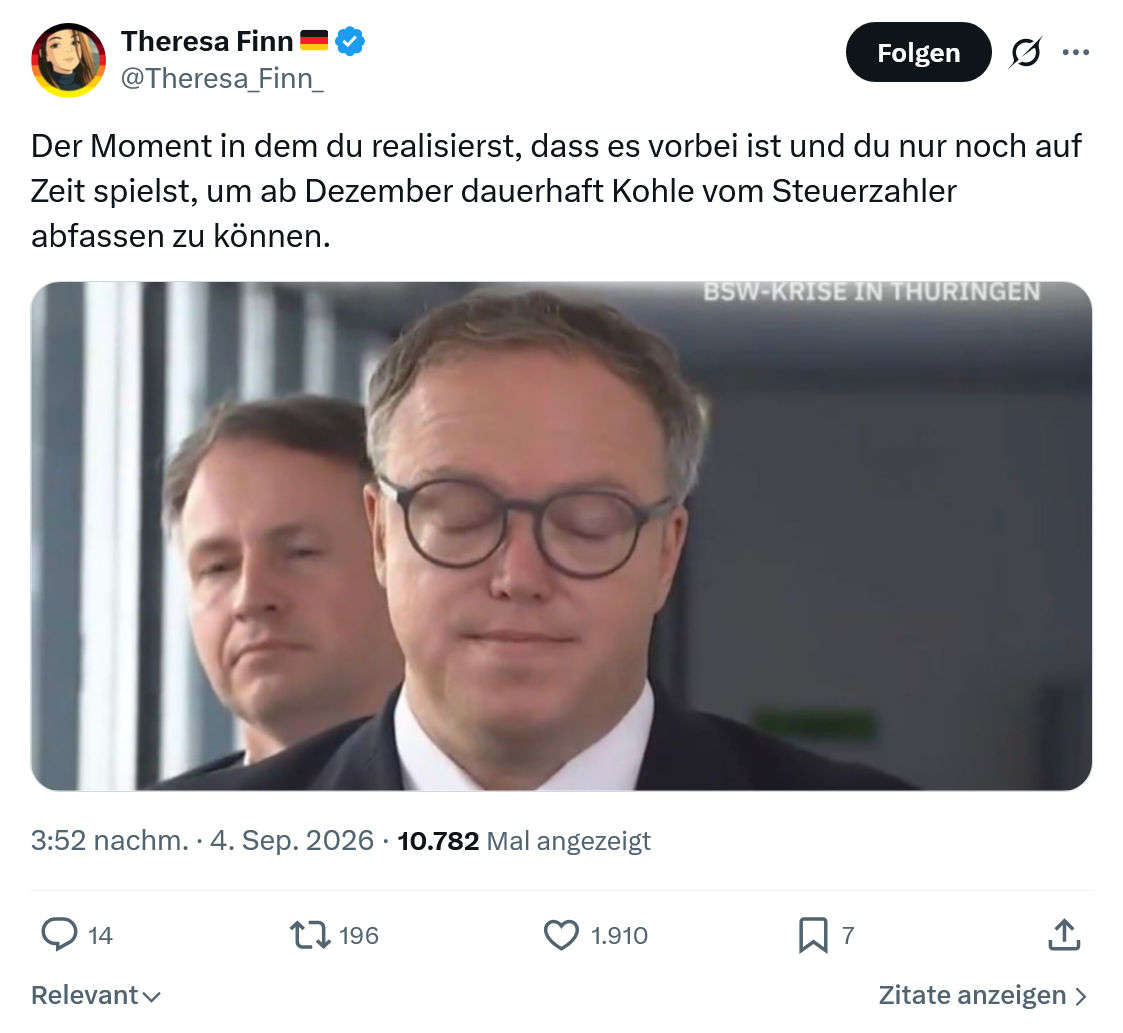 Theresa Finn: Der Moment in dem du realisierst...
