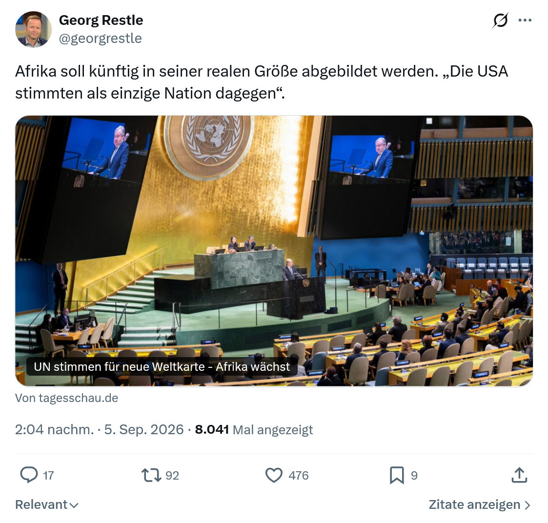 Georg Restle: Afrika soll künftig in seiner...