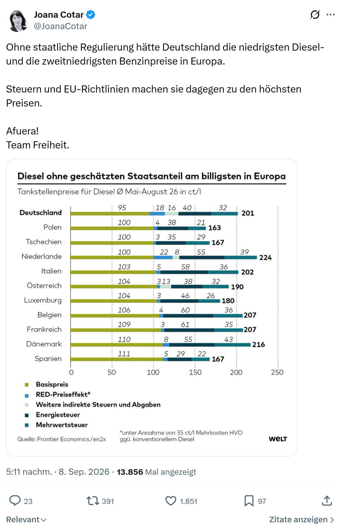 Joana Cotar: Ohne staatliche Regulierung...