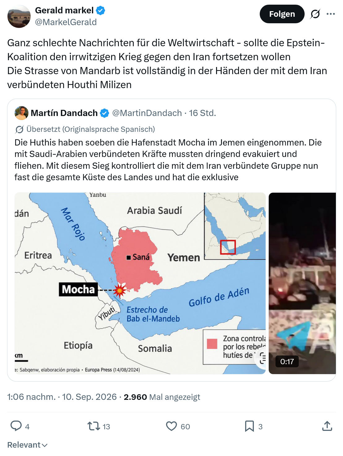 Gerald Markel: Ganz schlechte Nachrichten...