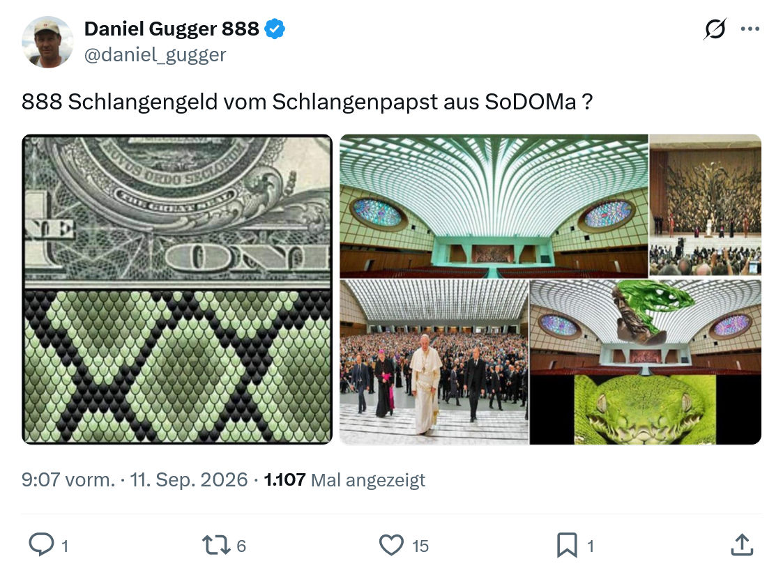 Daniel Gugger: Schlangengeld...