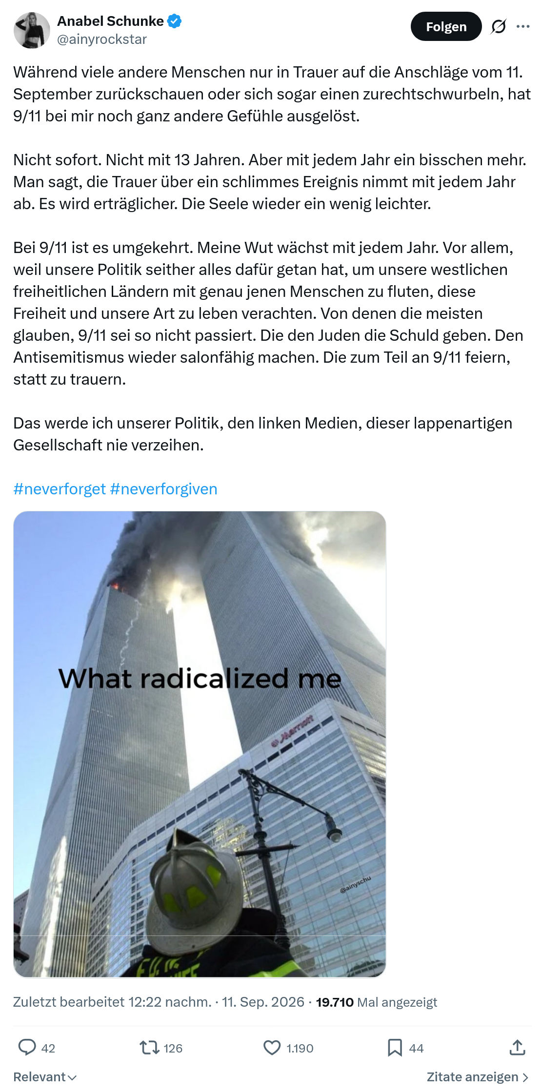 Anabel Schunke: Während viele andere Menschen...