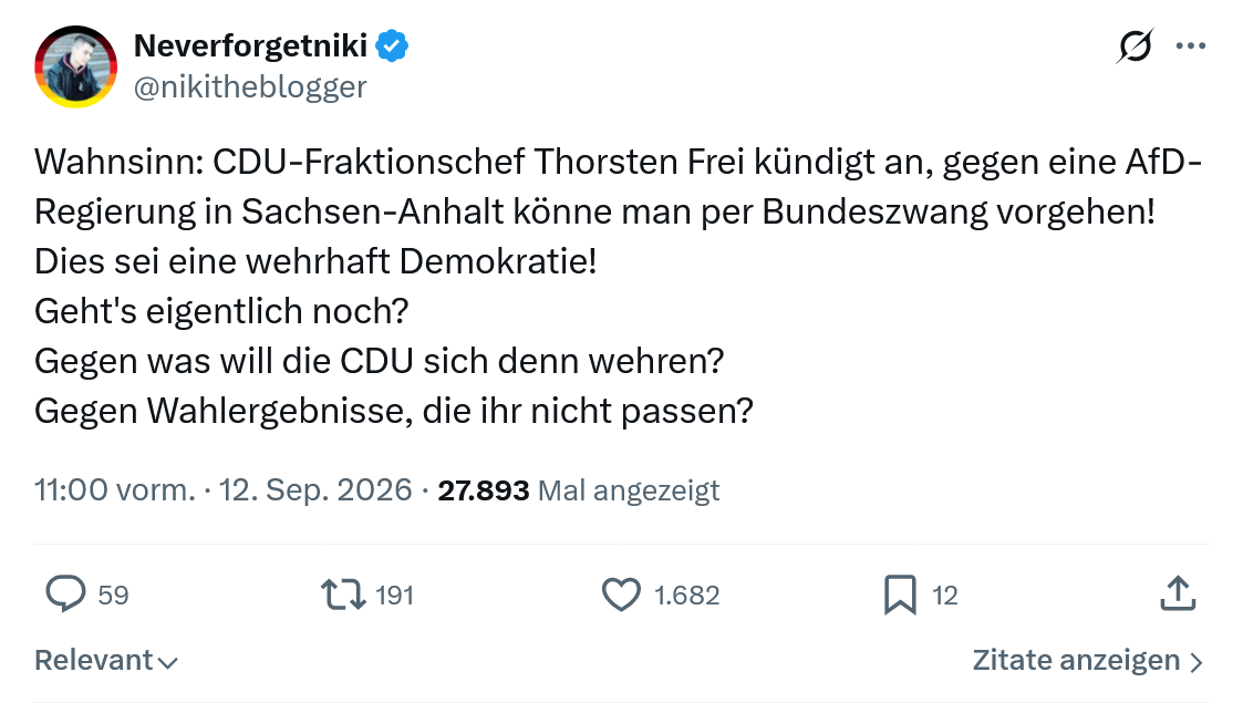 Neverforgetniki: Wahnsinn...