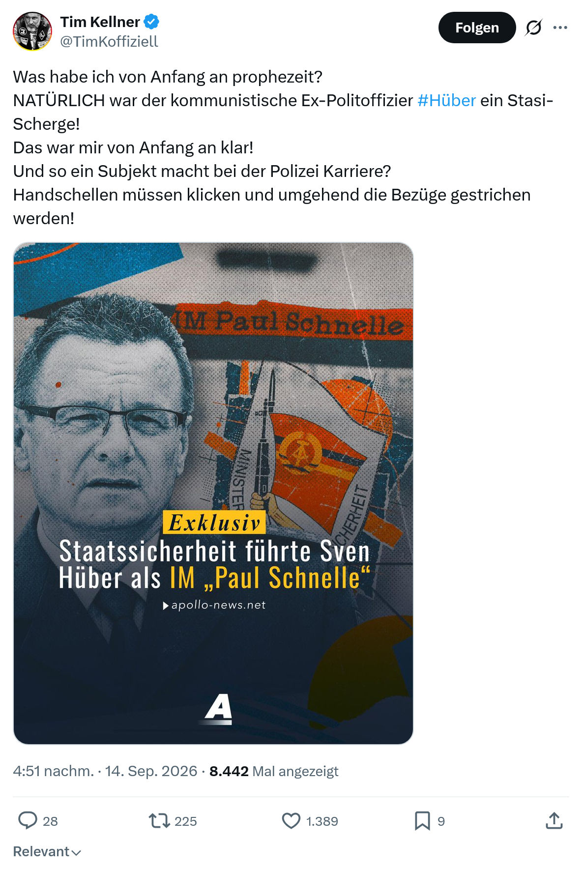 Tim Kellner: Was habe ich von Anfang...
