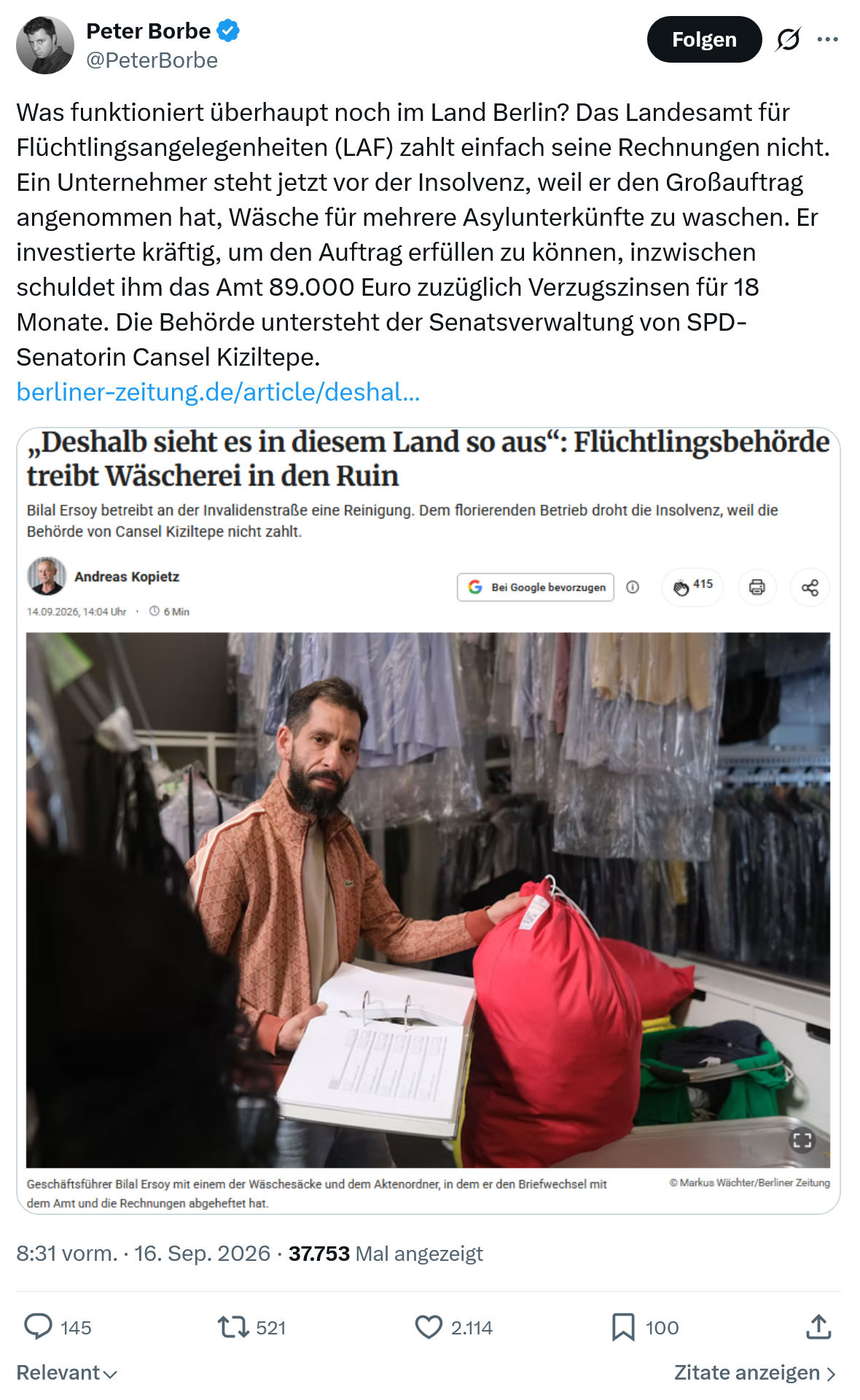 Peter Borbe: Was funktioniert überhaupt...