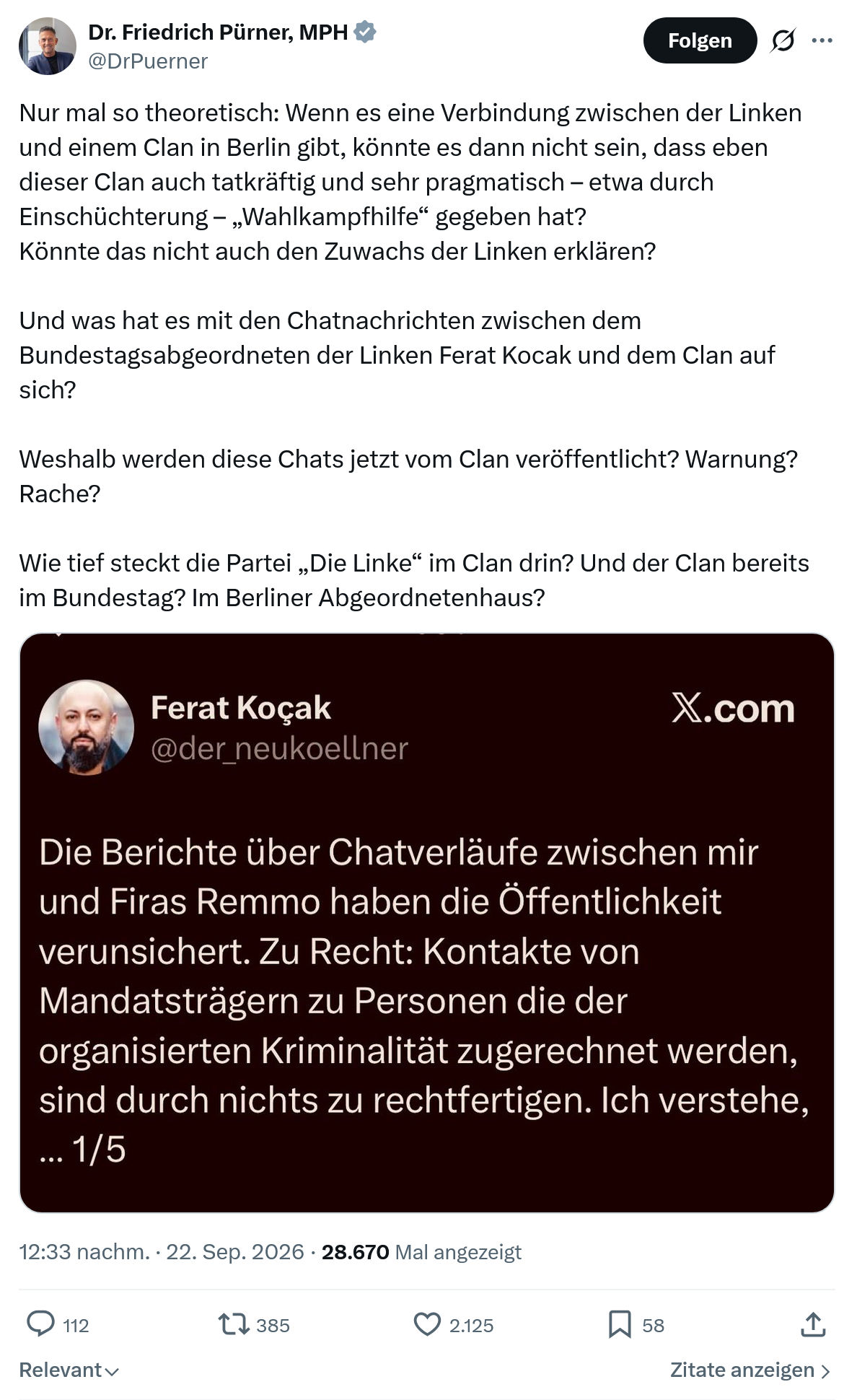 Friedrich Pürner: Nur mal so theoretisch...