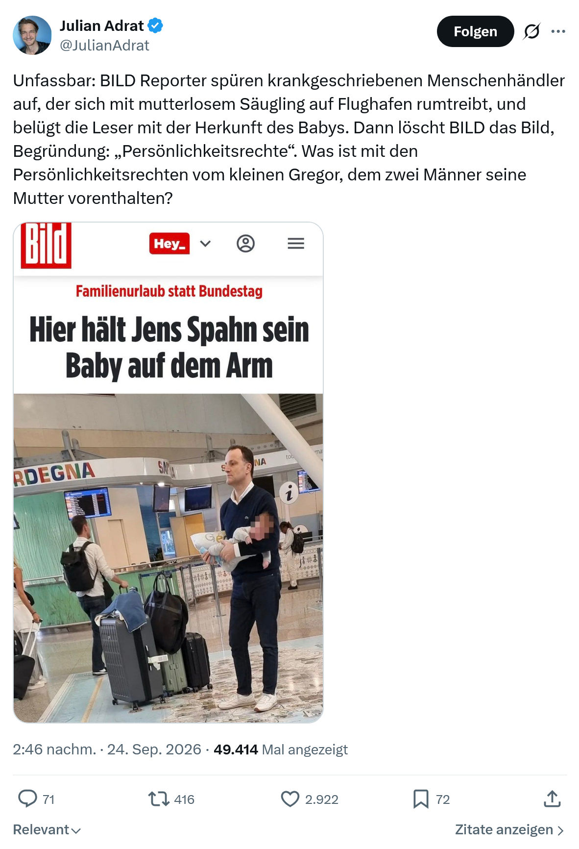 Julian Adrat: Unfassbar...