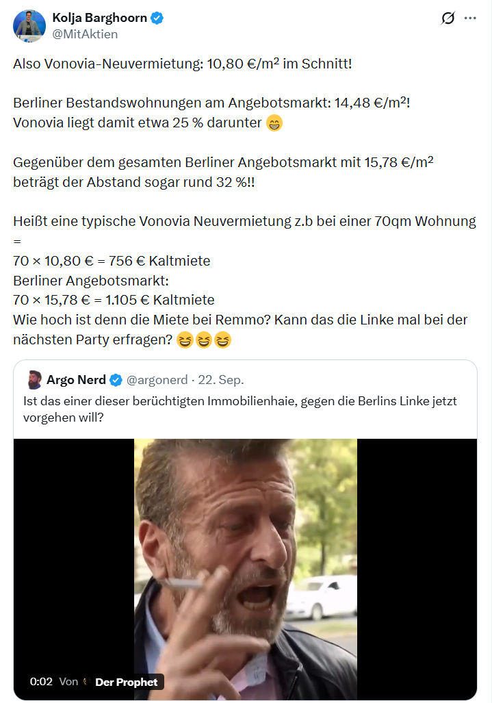 Kolja Barghoorn: Also Vonovia-Neuvermietung...