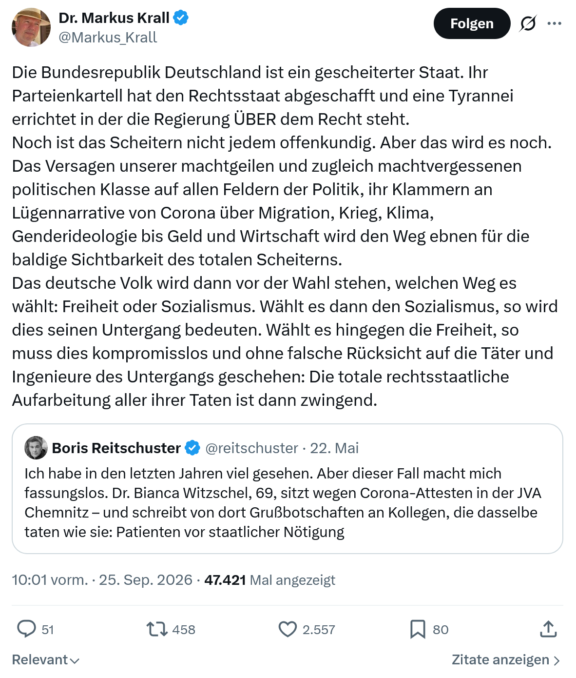 Markus Krall: Die Bundesrepublik Deutschland...