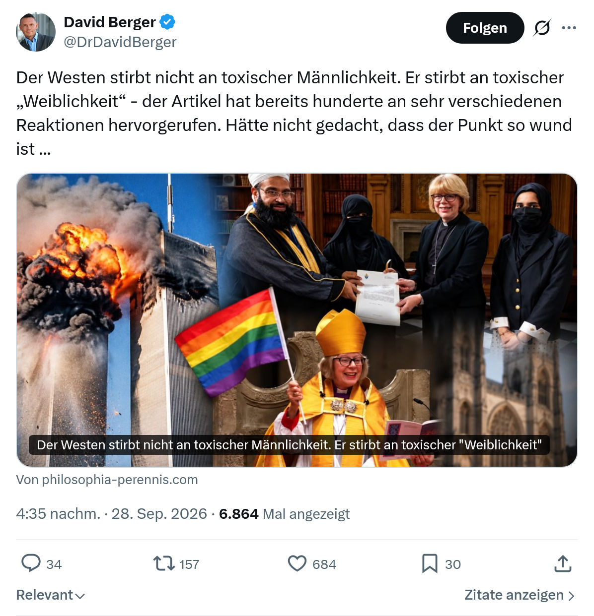 David Berger: Der Westen stirbt nicht...