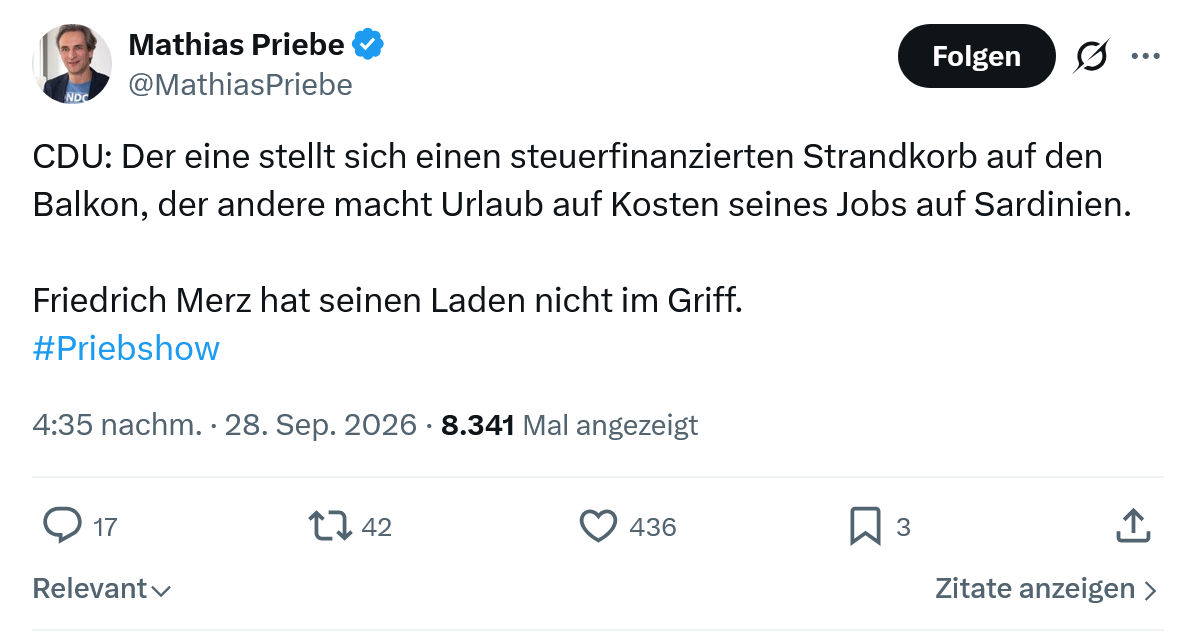 Mathias Priebe: CDU...