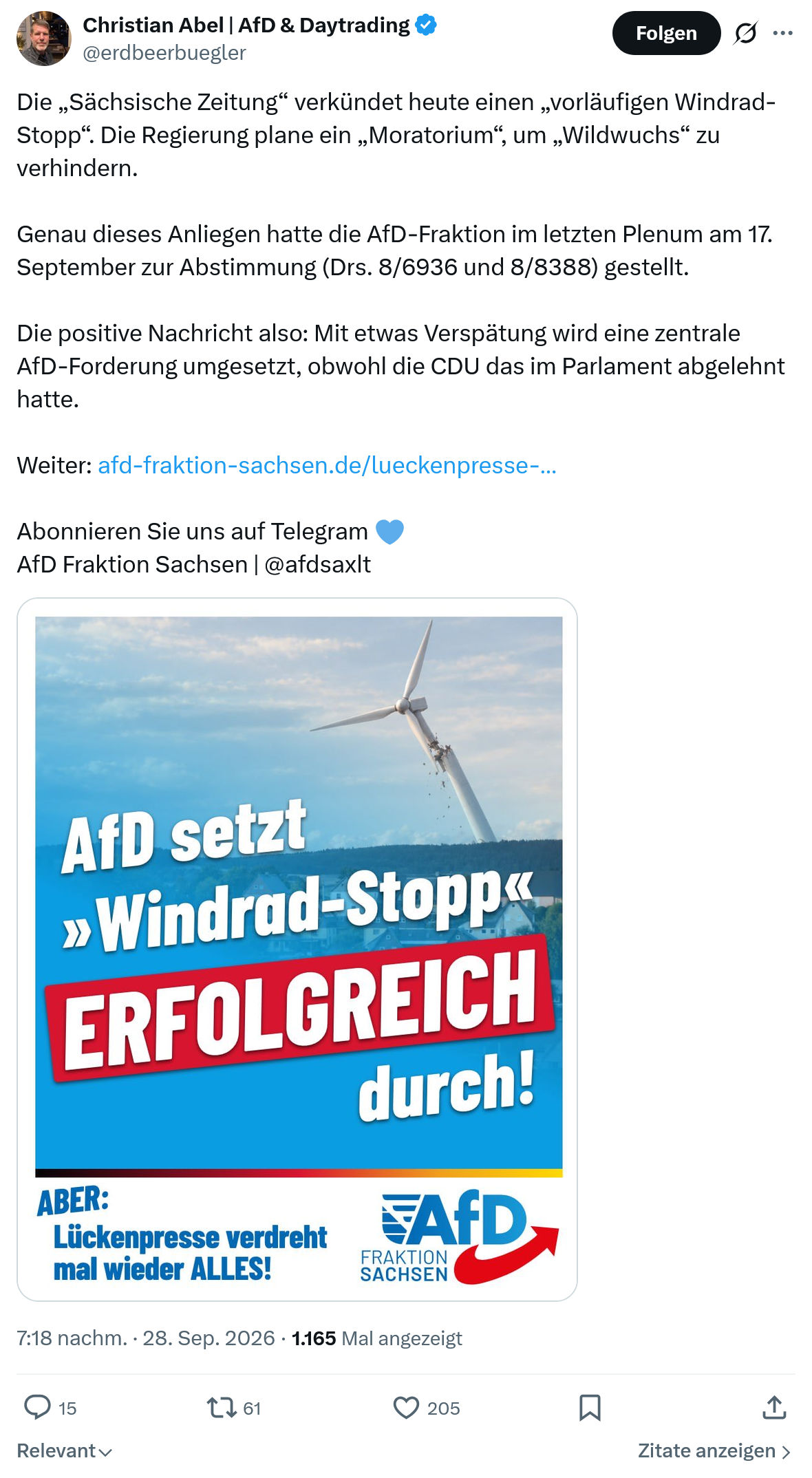 Christian Abel: Die „Sächsische Zeitung“...