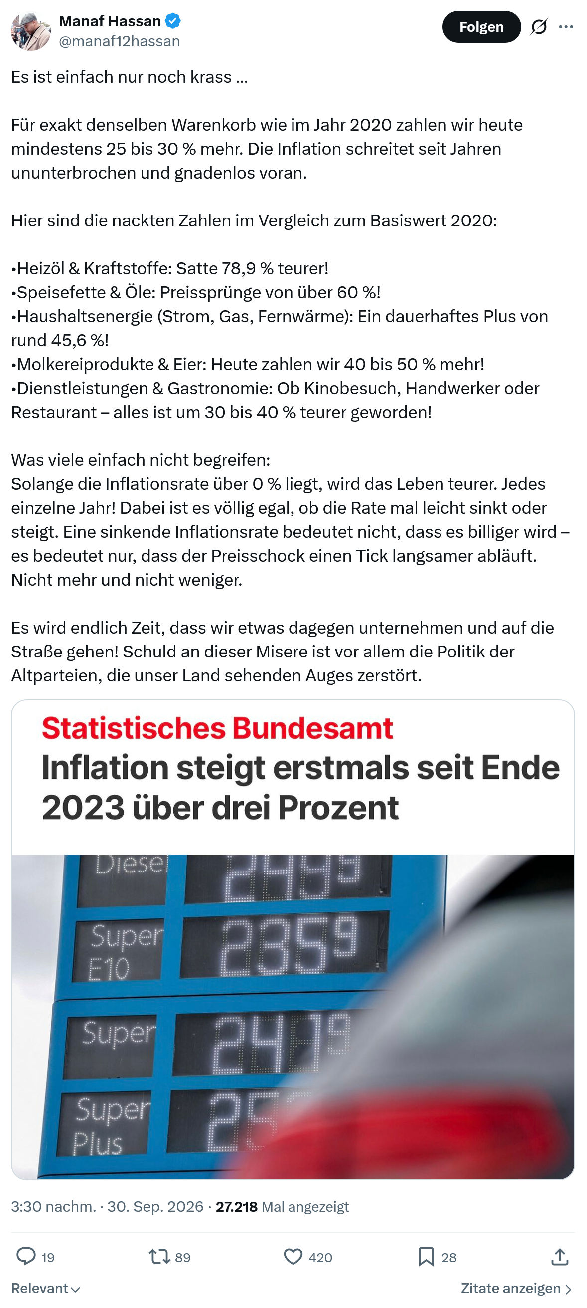 Manaf Hassan: Es ist einfach nur noch krass…